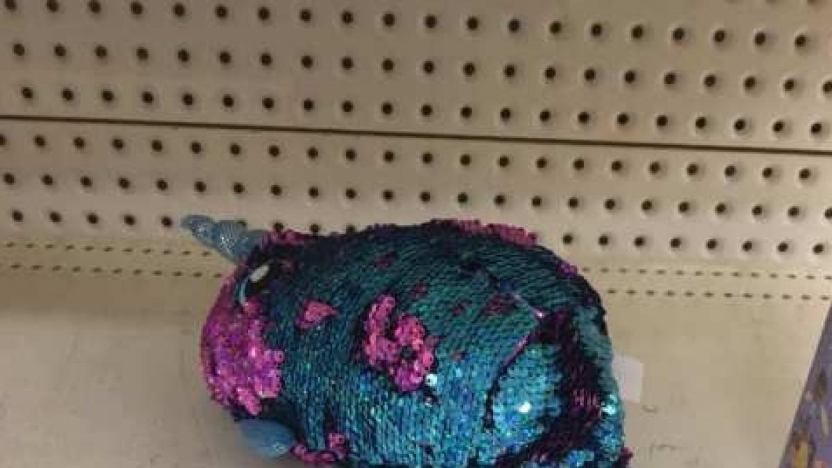 fiica sa isi alesese o jucarie din supermarket cand tatal a facut o descoperire de a dreptul