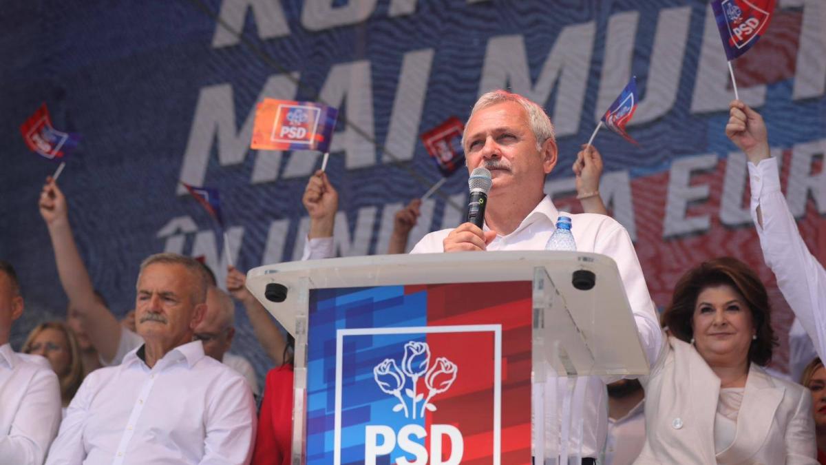 liviu dragnea la mitingul psd de la targoviste iohannis cel mai mare mut al politicii a inceput sa