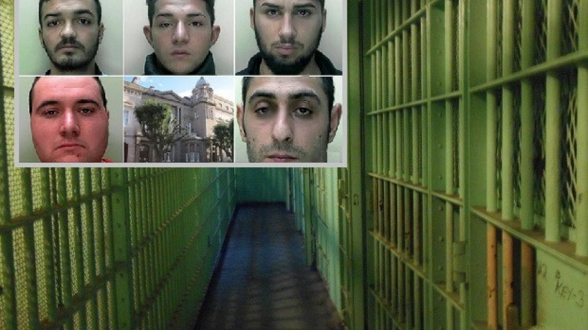 cinci romani condamnati la cate 10 ani de inchisoare dupa ce au violat o tanara in marea britanie