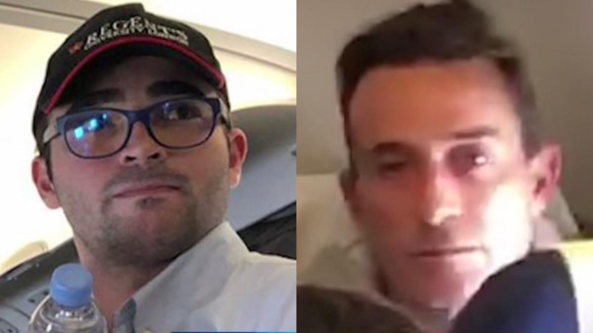 exclusiv gestul bizar facut cu mana de raducu mazare catre tatal sau in avion