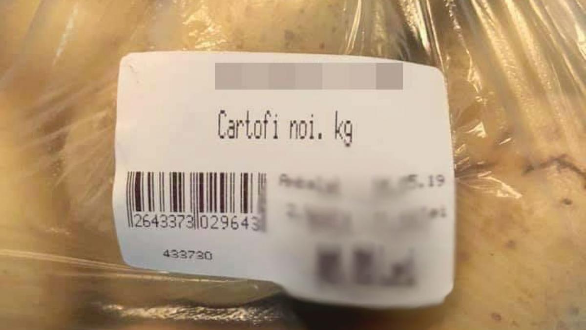 un barbat s a dus intr un supermarket si si a pus in cos trei kilograme de cartofi cand a ajuns la