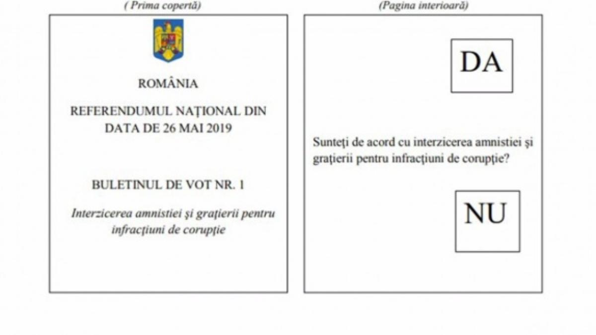 sondaj veti vota duminica la referendum