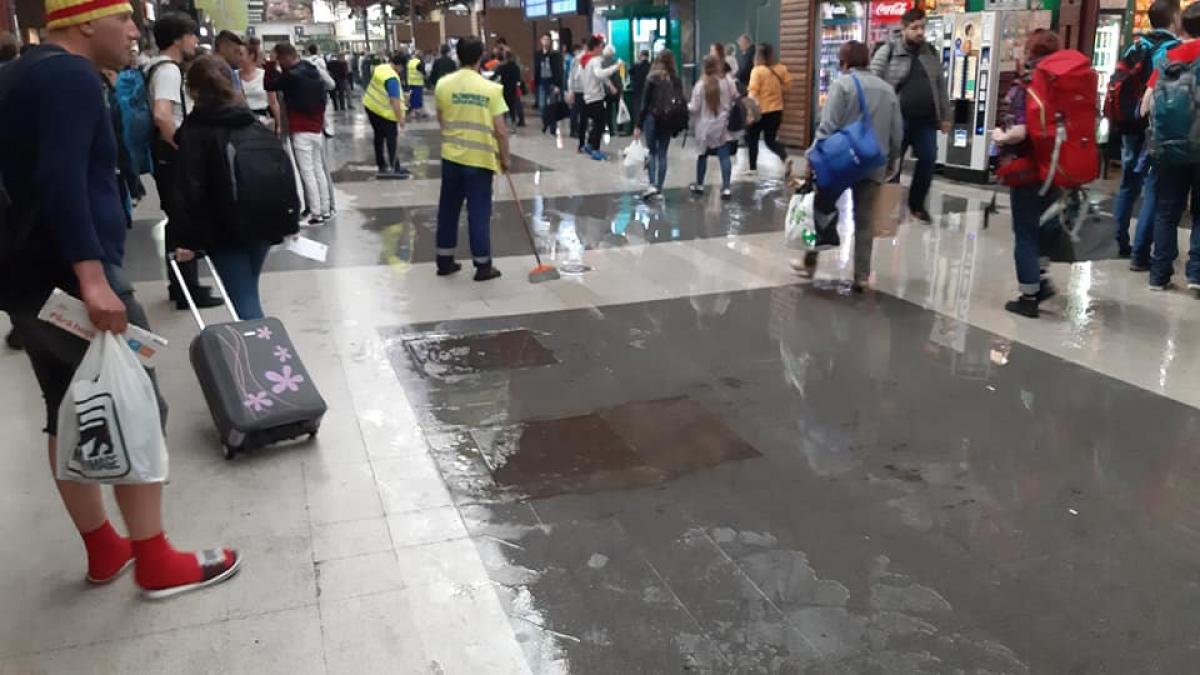 cristian era in urma cu putin timp in gara de nord din bucuresti cand s a dezlantuit dezastrul la