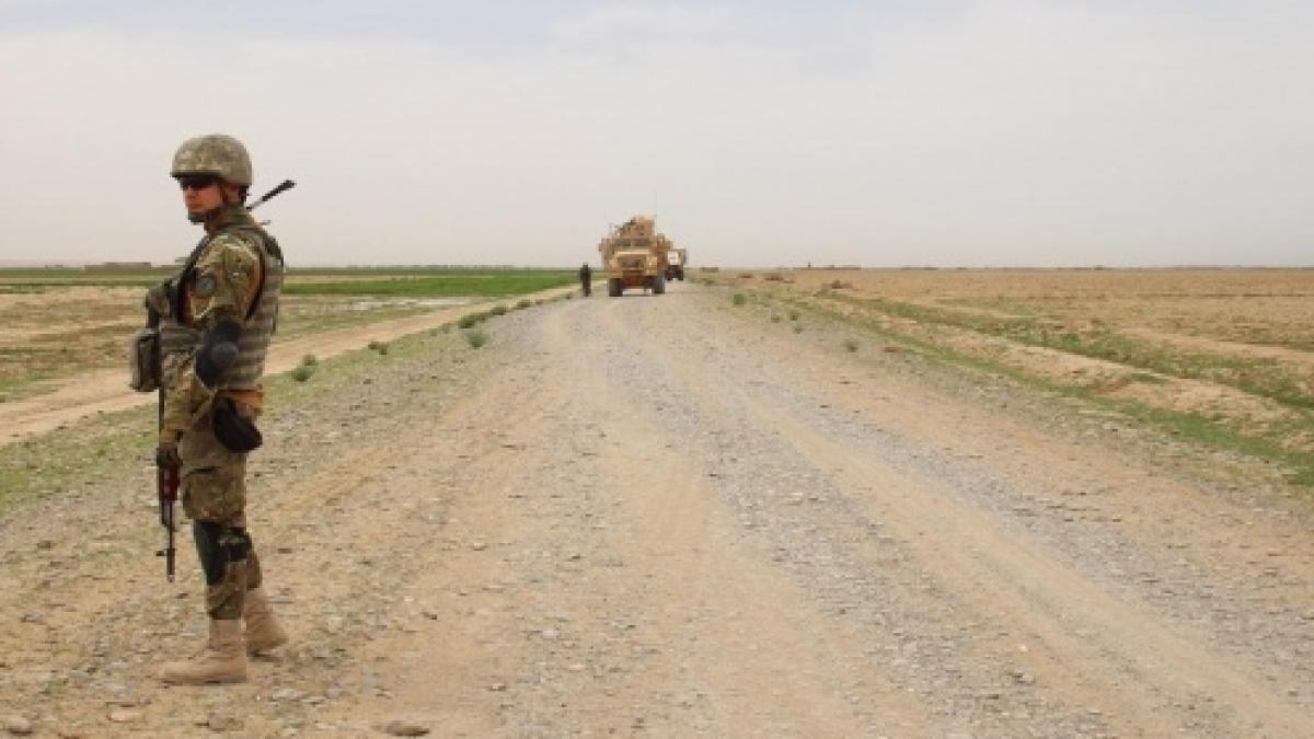 ultima fotografie cu militarii romani din afganistan inainte sa fie raniti in atac