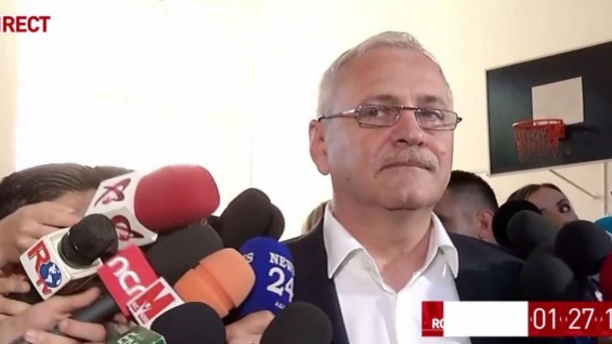 anunt soc facut de liviu dragnea dupa afisarea primelor rezultate exit poll