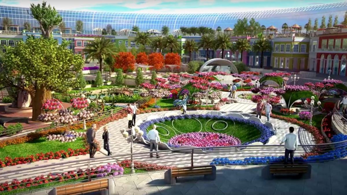 dubai surprinde din nou cum va arata primul mall inspirat de natura video