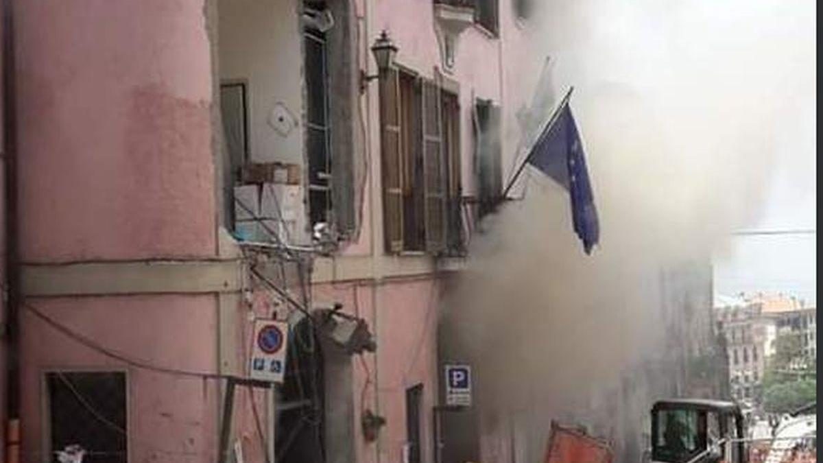 explozie puternica in cladirea unei primarii din italia cel putin zece raniti