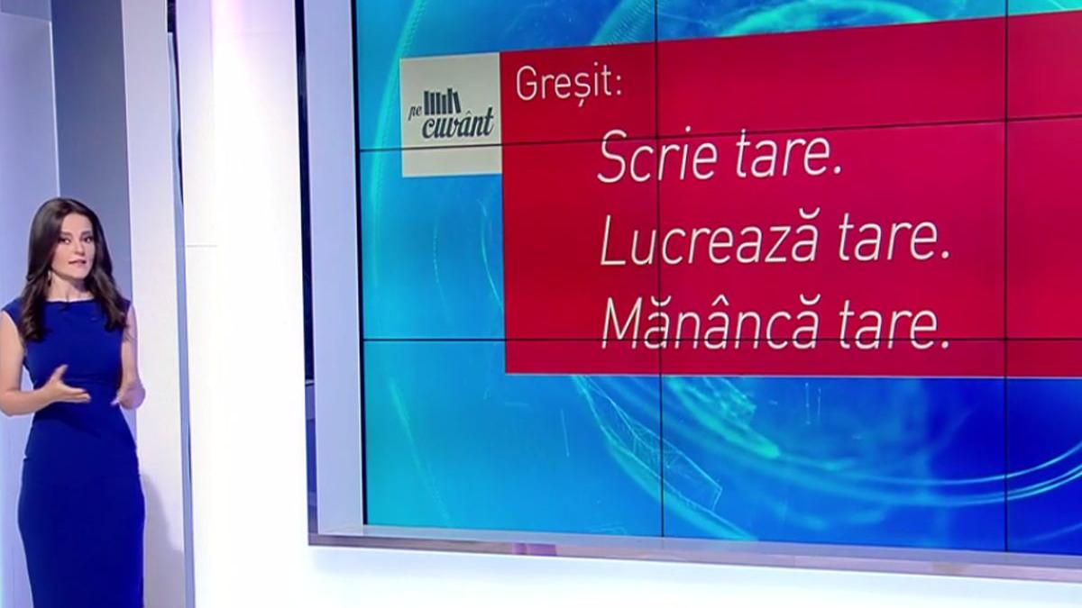 pe cuvant cu ana iorga e corect sa spui ma bucur tare