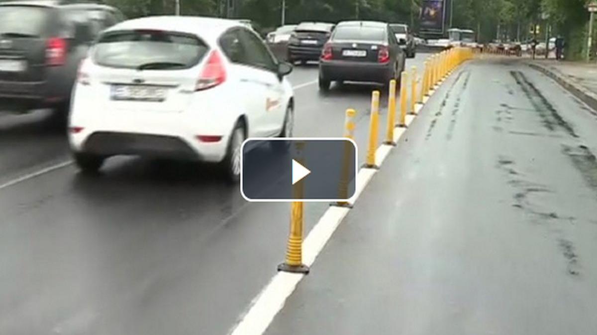 benzi unice pentru transportul in comun in capitala