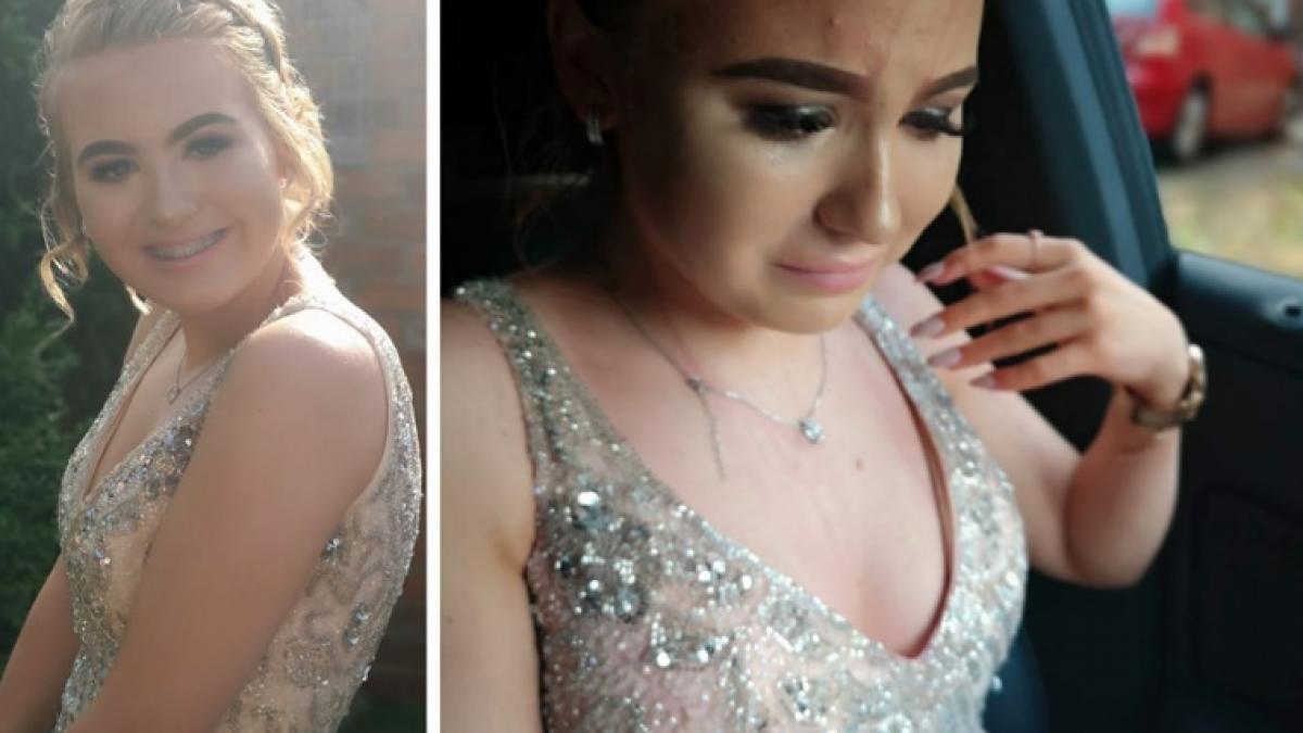 parintii au convins o cu greu sa se duca la balul de absolvire dupa doua ore ceva cumplit s a