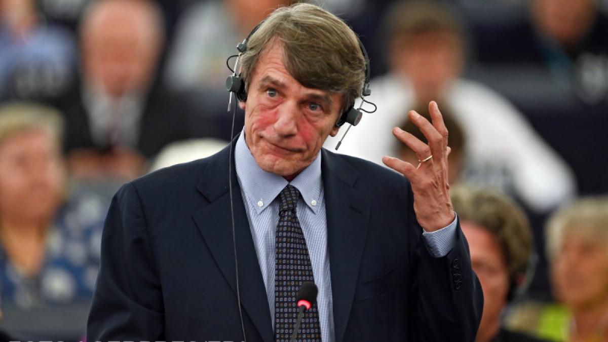 david sassoli noul presedinte al parlamentului european