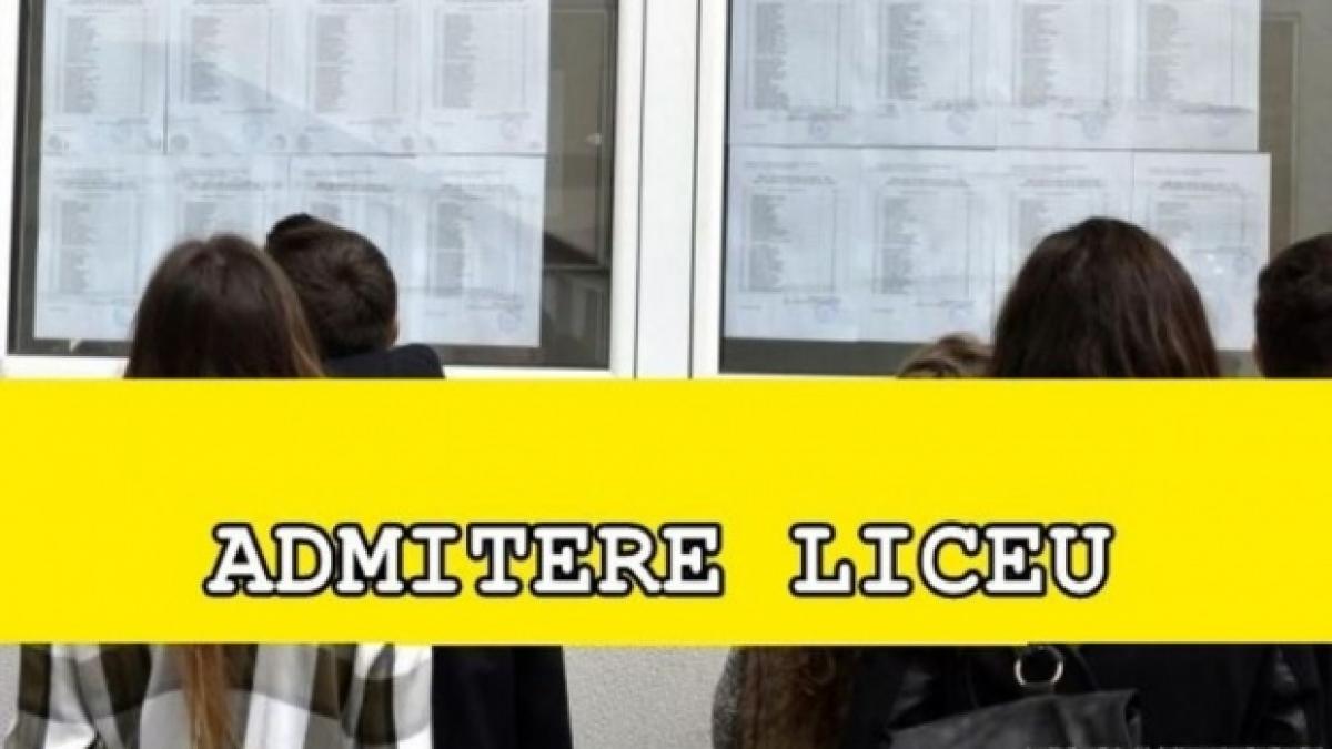inscriere liceu 2019 calendar admitere liceu 2019
