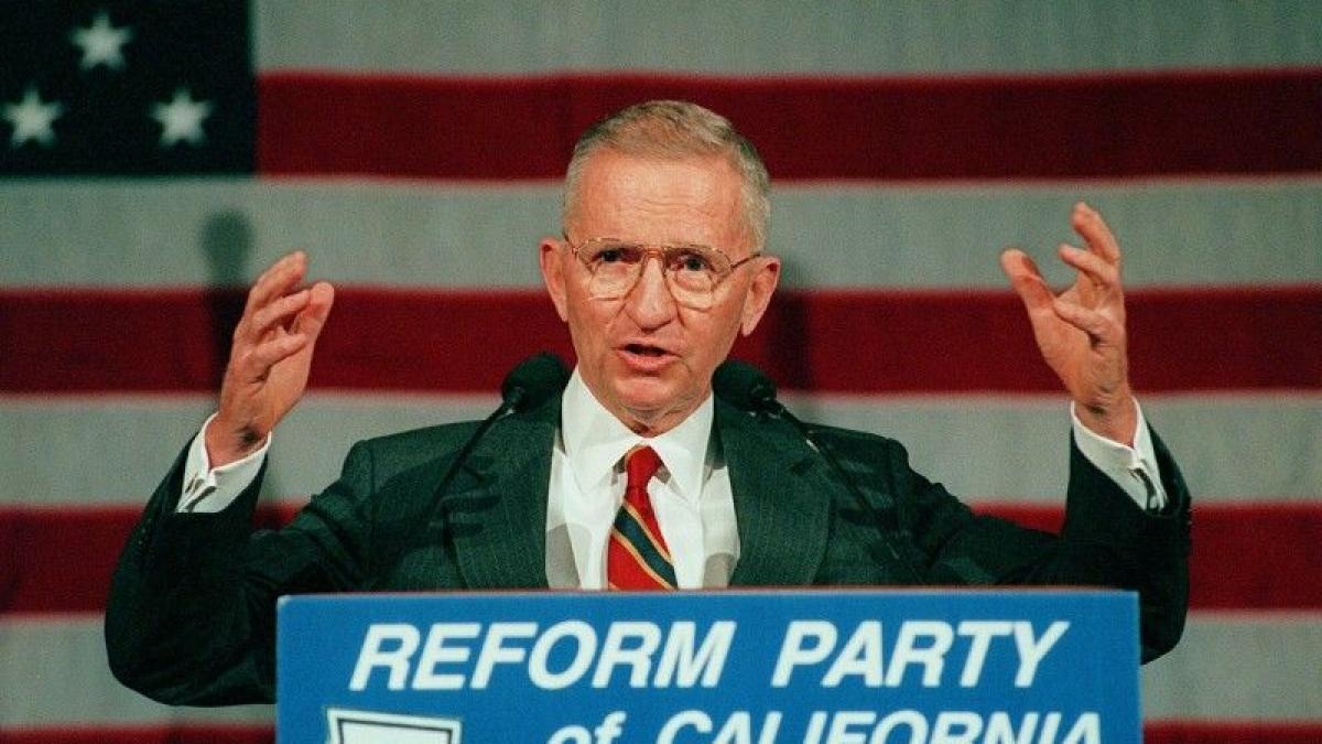 ross perot un miliardar texan fost candidat la presedintia sua a murit la 89 de ani