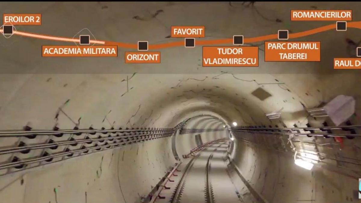 metroul din drumul taberei departe de inaugurare o echipa antena 3 a facut turul complet in