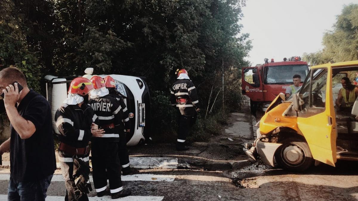 accident pe aleea fabricii de zahar din giurgiu trei persoane sunt ranite
