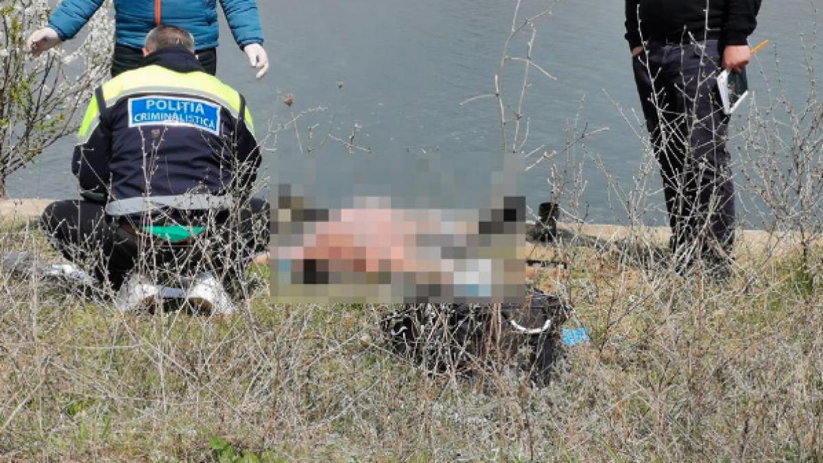 pescarul a ajuns pe malul canalului cand a zarit ceva in iarba era chiar acolo a sunat imediat la