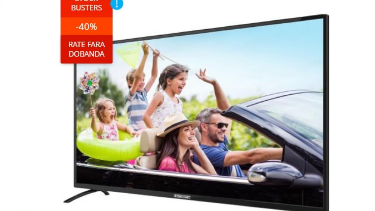 emag reduceri 3 televizoare 4k ultra hd si la 900 de lei in stock busters