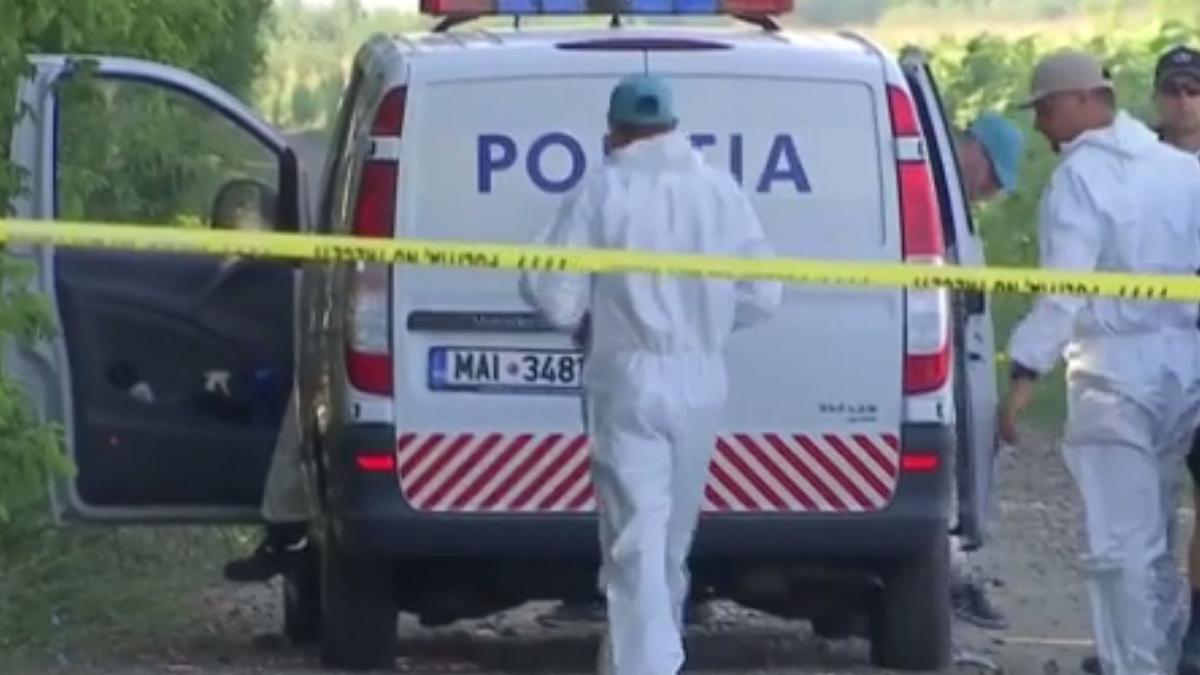 criminalistii s au intors in padurea groazei din caracal la fata locului au fost adusi caini pentru