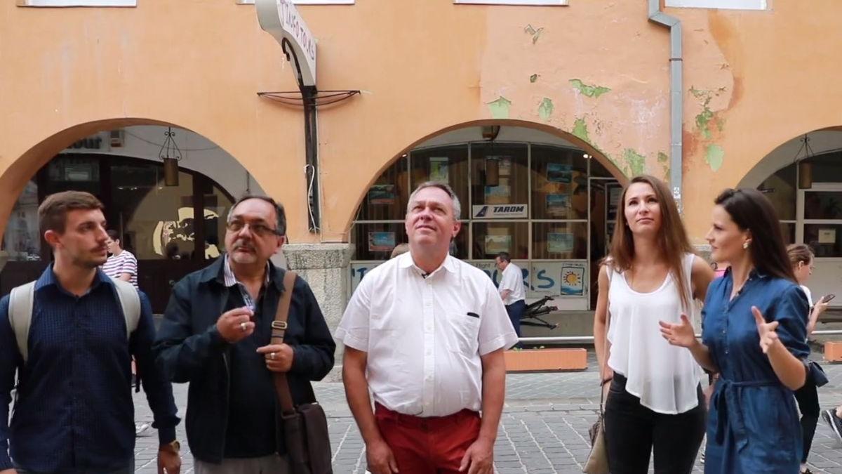 subiect si predicat ana iorga la pas prin brasov cu strainii care invata limba romana