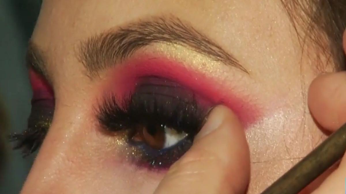 numai de bine machiaj colorat de vara