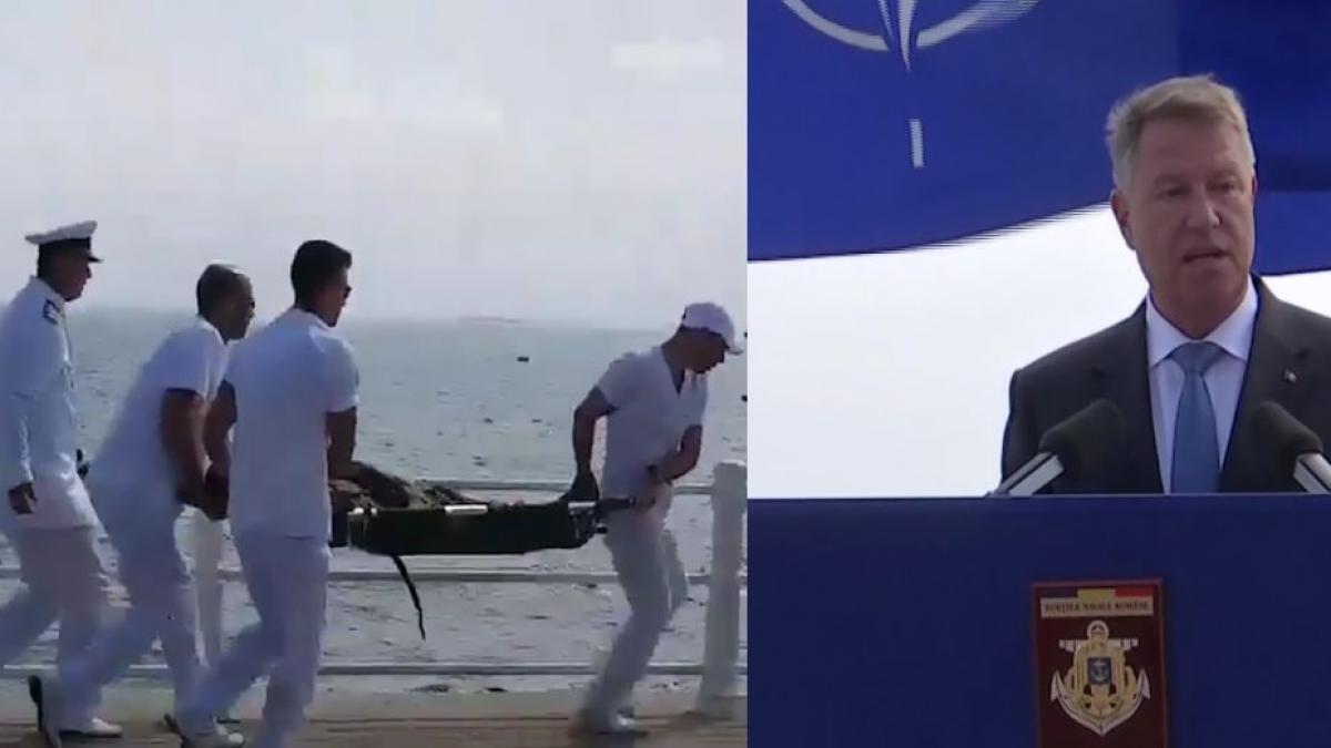 cum a reactionat iohannis cand un militar american care participa la ceremoniile de ziua marinei a