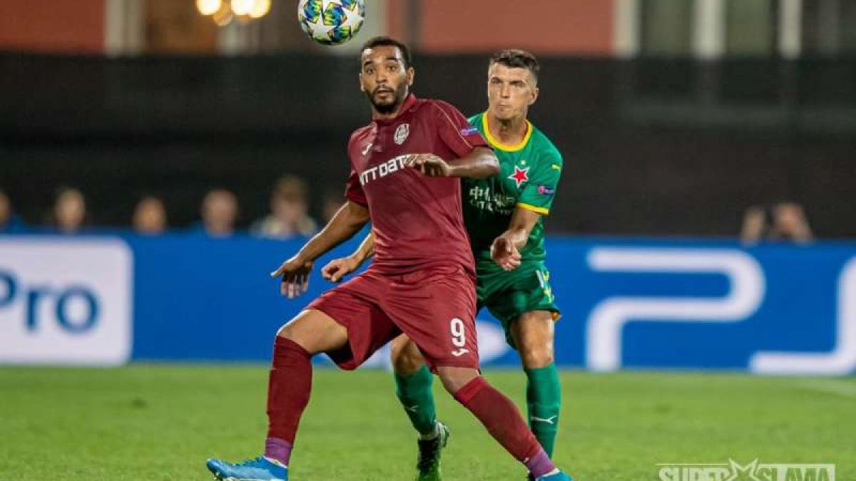 cfr cluj pierde prima mansa cu slavia praga in play off ul ligii campionilor