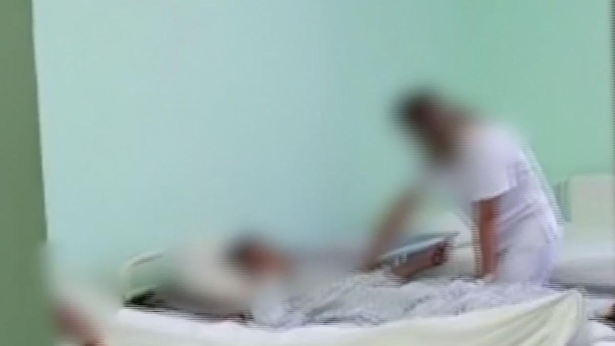 imagini de la locul masacrului din spitalul de psihiatrie sapoca video in exclusivitate