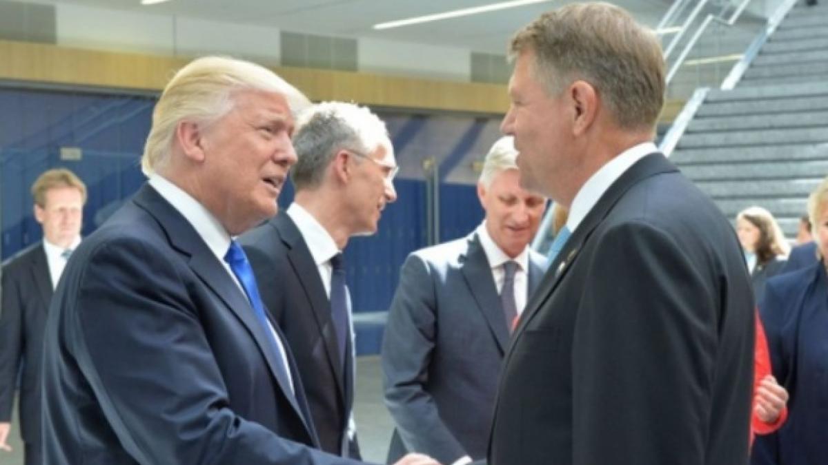 presedintele klaus iohannis si a inceput vizita in statele unite intalnire istorica cu donald trump