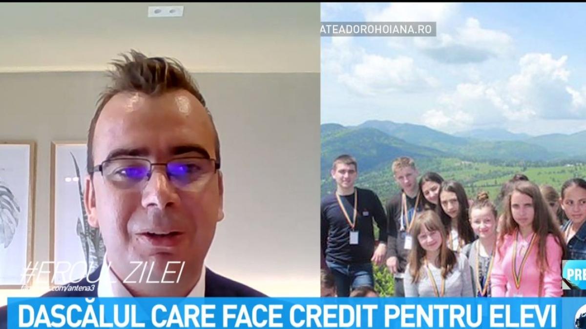 eroul zilei vasile postolachi dascalul care face credit pentru elevi
