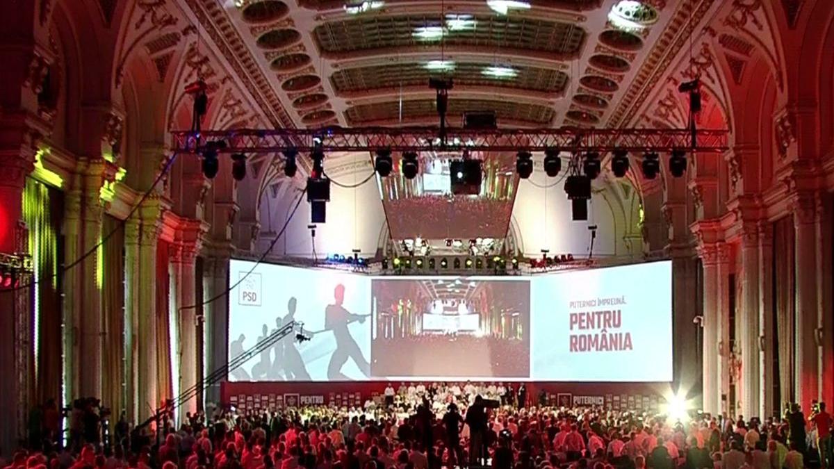 congres psd pentru lansarea candidaturii vioricai dancila la presedintie liderul psd intrare de