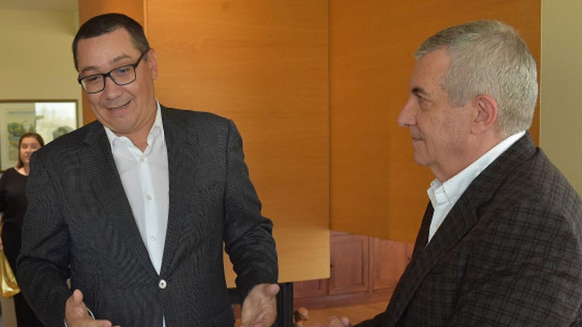 calin popescu tariceanu si victor ponta au oficializat alianta departe de ochii presei