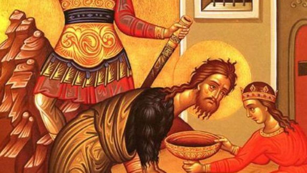 superstitii la taierea capului sfantului ioan botezatorul cum te cureti de pacate si de ce nu se