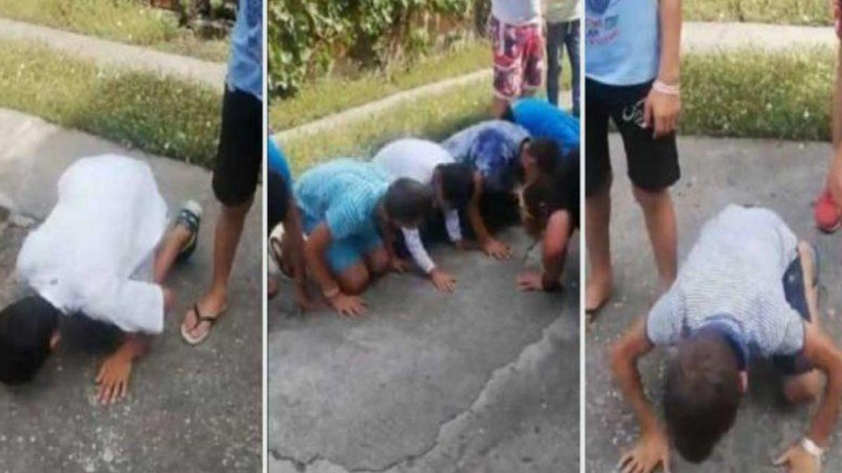 scene revoltatoare in salaj copii umiliti de de o asociatie crestina pentru ca nu au fost cuminti