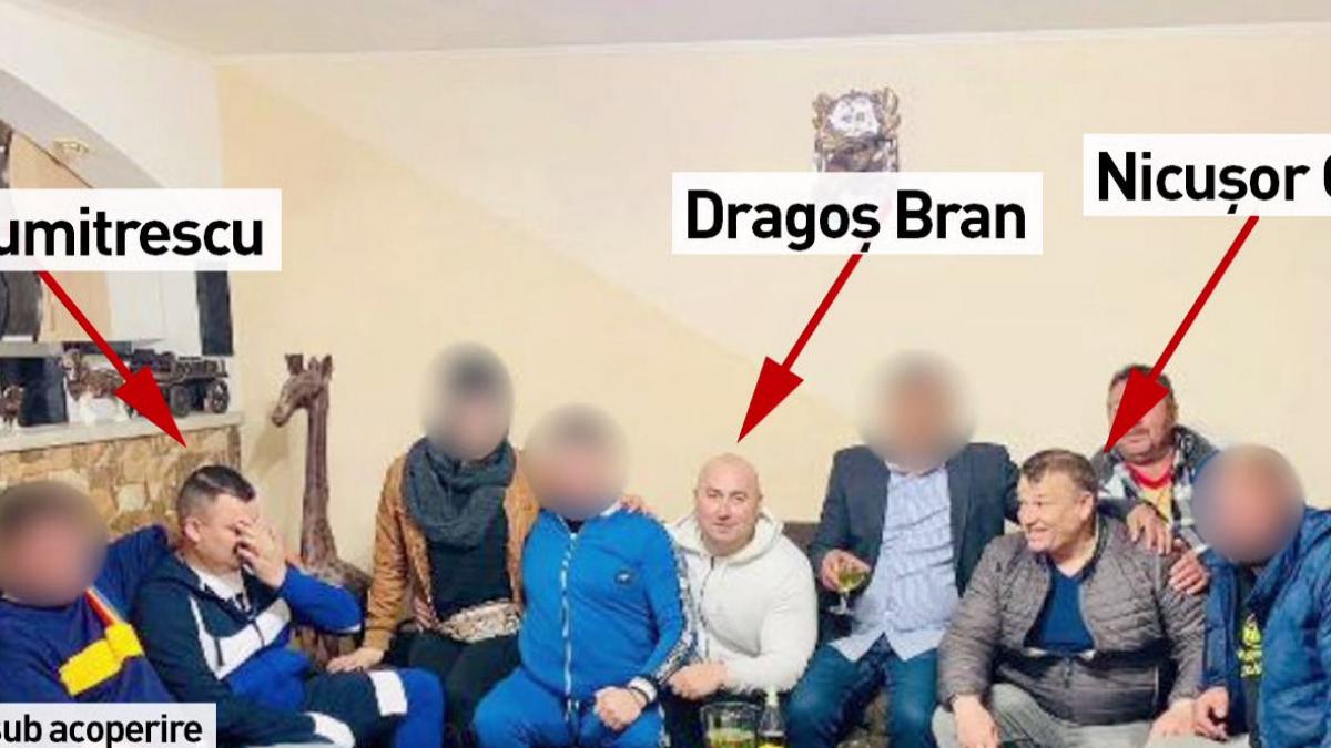 imagini exclusive fost politist din caracal alaturi de anturajul lui nicusor oaca martorul care