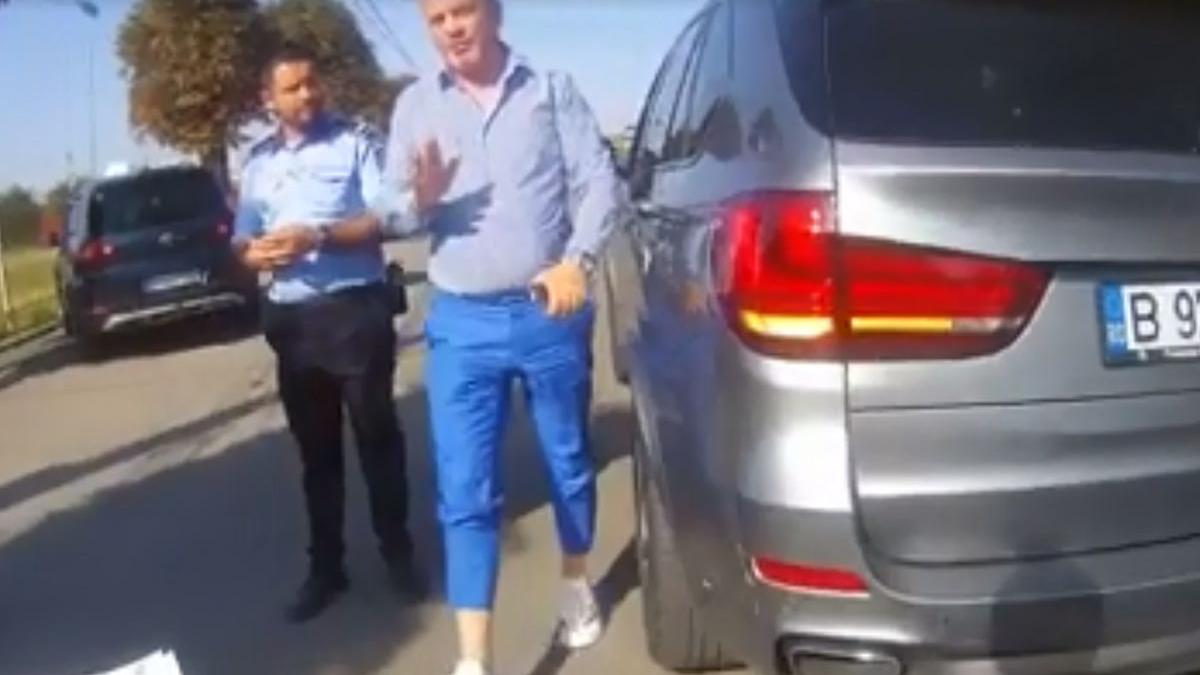 consilierul care a amenintat un politist in trafic a fost concediat