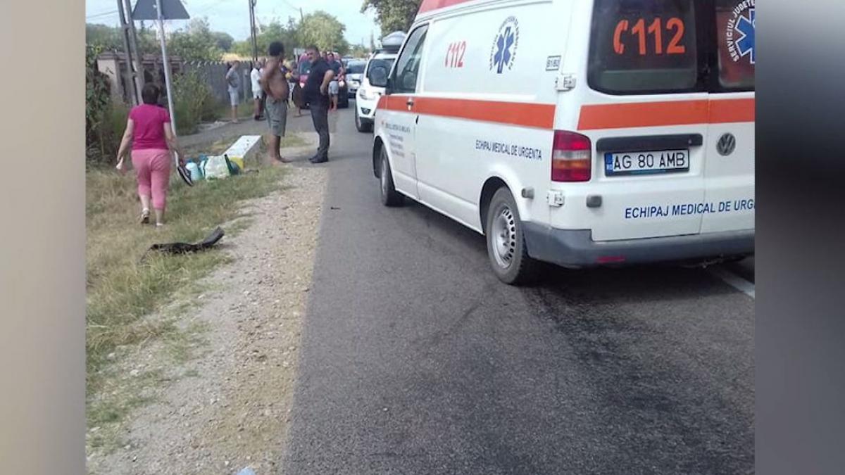 incident socant in judetul arges un barbat s a aruncat din mers dintr o masina pe care a luat o la