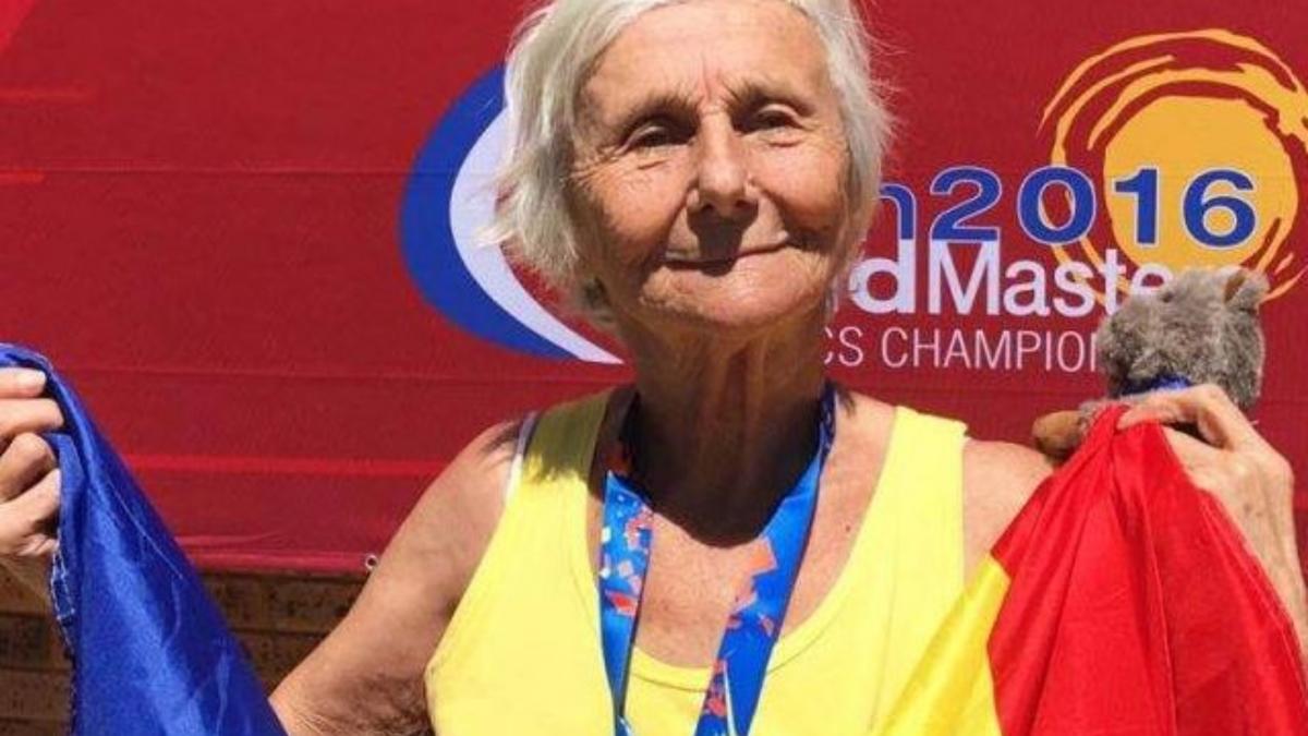 cea mai varstnica campioana a romaniei la 93 de ani castiga medalii pentru tara noastra