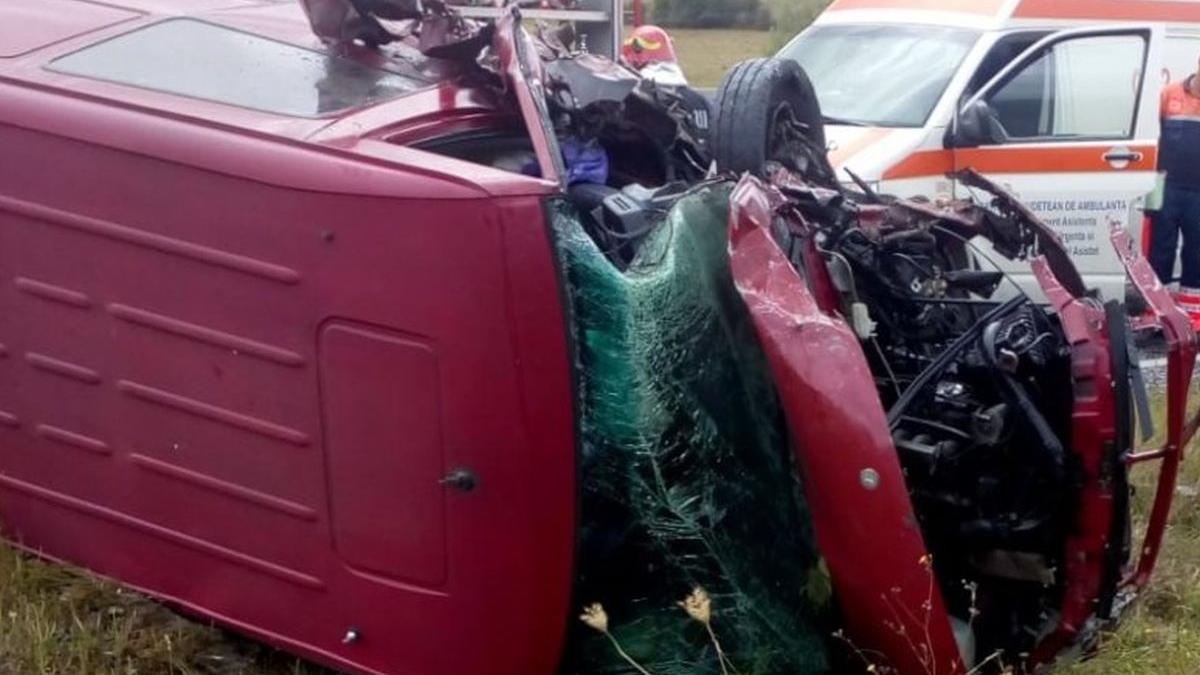 accident grav in cluj trei persoane au fost transportate la spital video