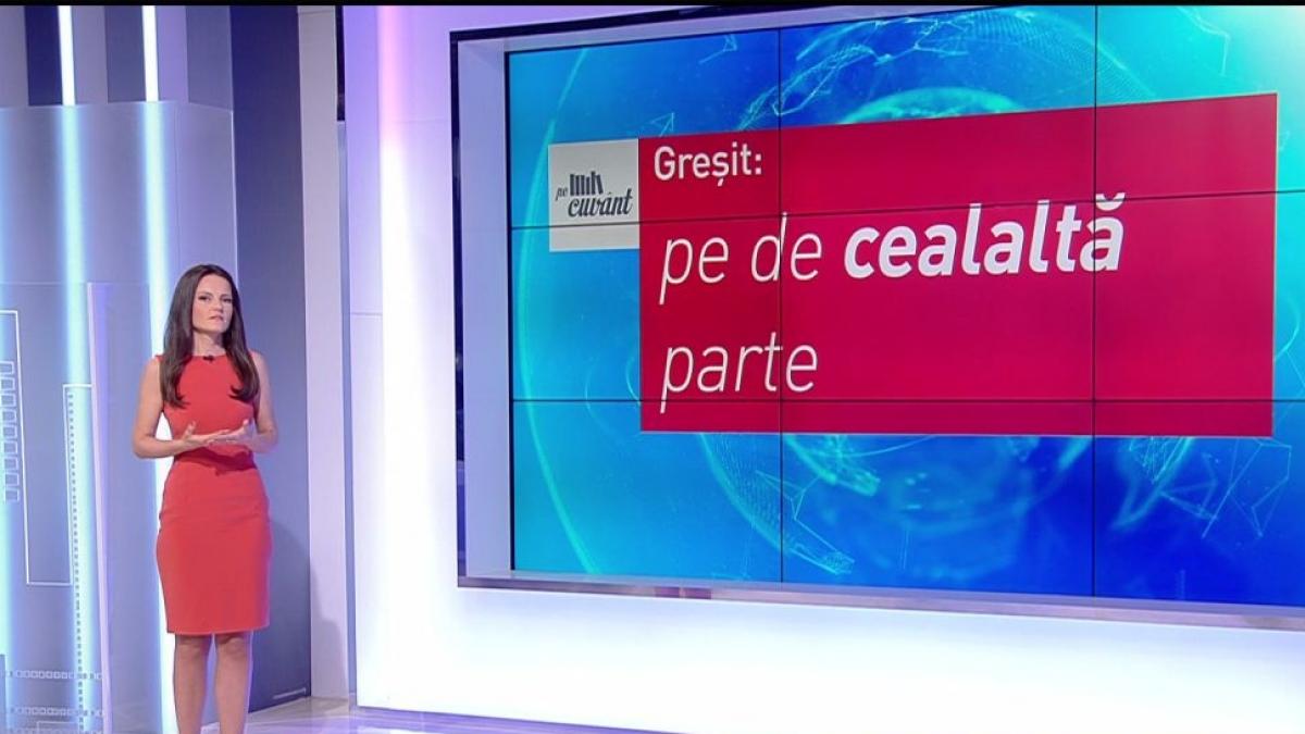 Pe Cuvant Cu Ana Iorga De Ce Este Gresit SÄ Spunem Pe De CealaltÄ Parte