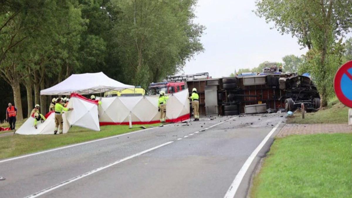 primele imagini de la accidentul cetateanului olandez suspectat de uciderea fetitei din dambovita