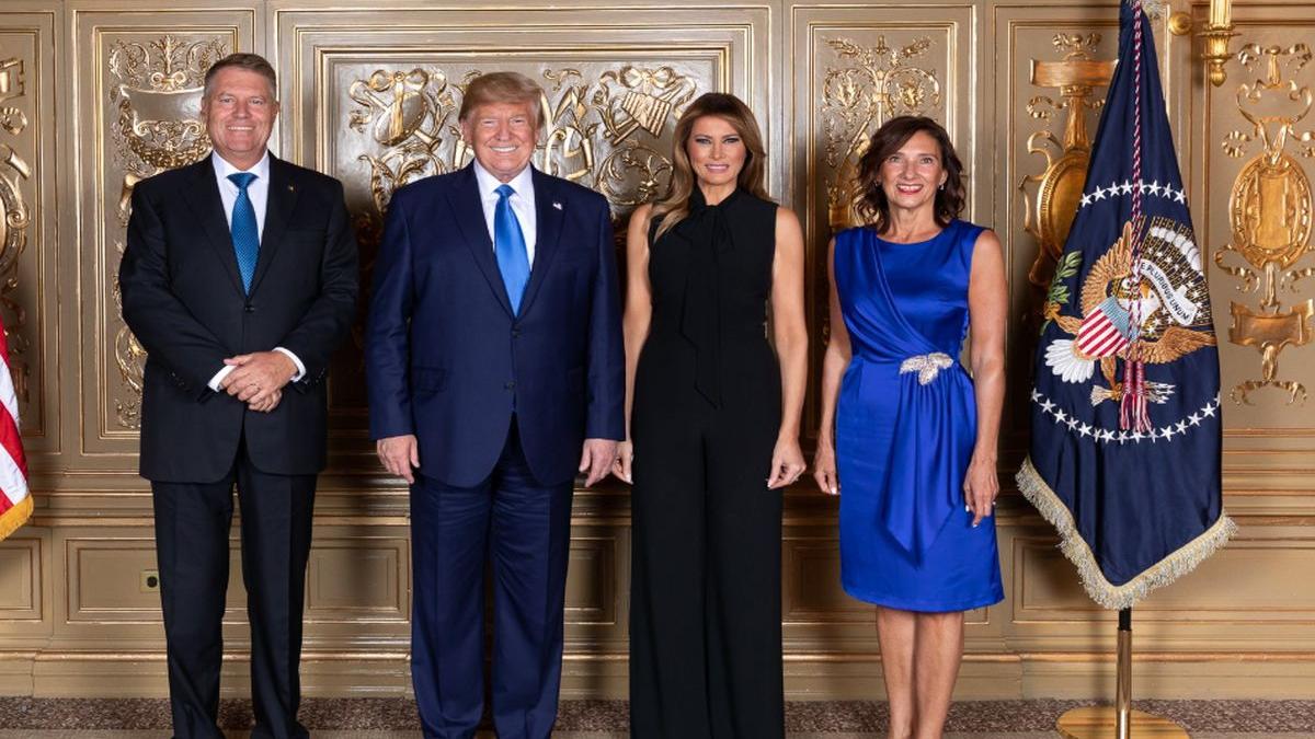 klaus iohannis a postat pe facebook o fotografie in care apare cu donald trump