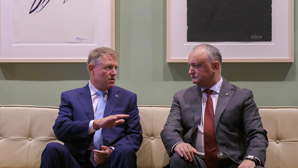 intalnirea dintre iohannis si dodon presedintele roman a subliniat ca drumul european este optiunea