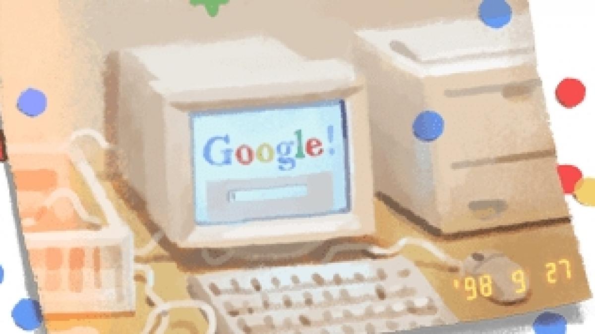 google implineste 21 de ani doodle special pentru motorul de cautare