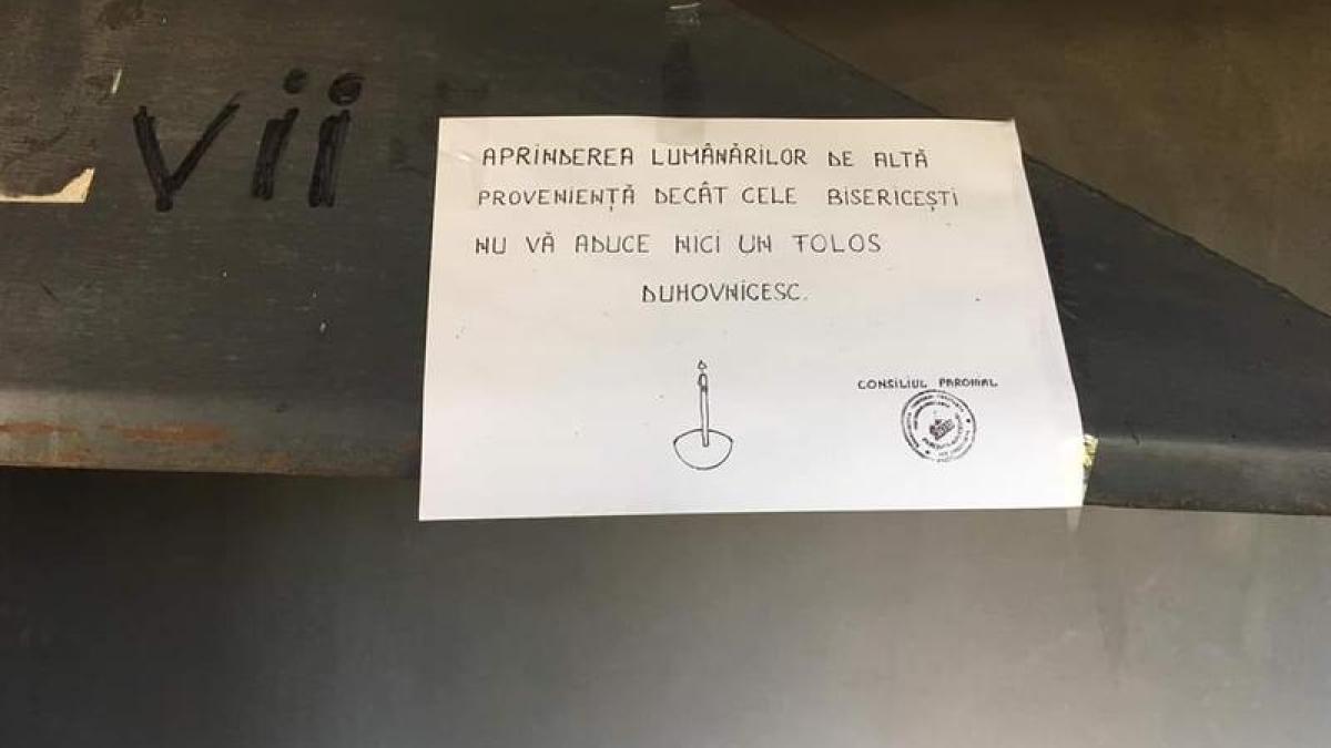 explicatiile arhiepiscopiei tomisului cu privire la lumanarile care ajuta doar daca sunt de la