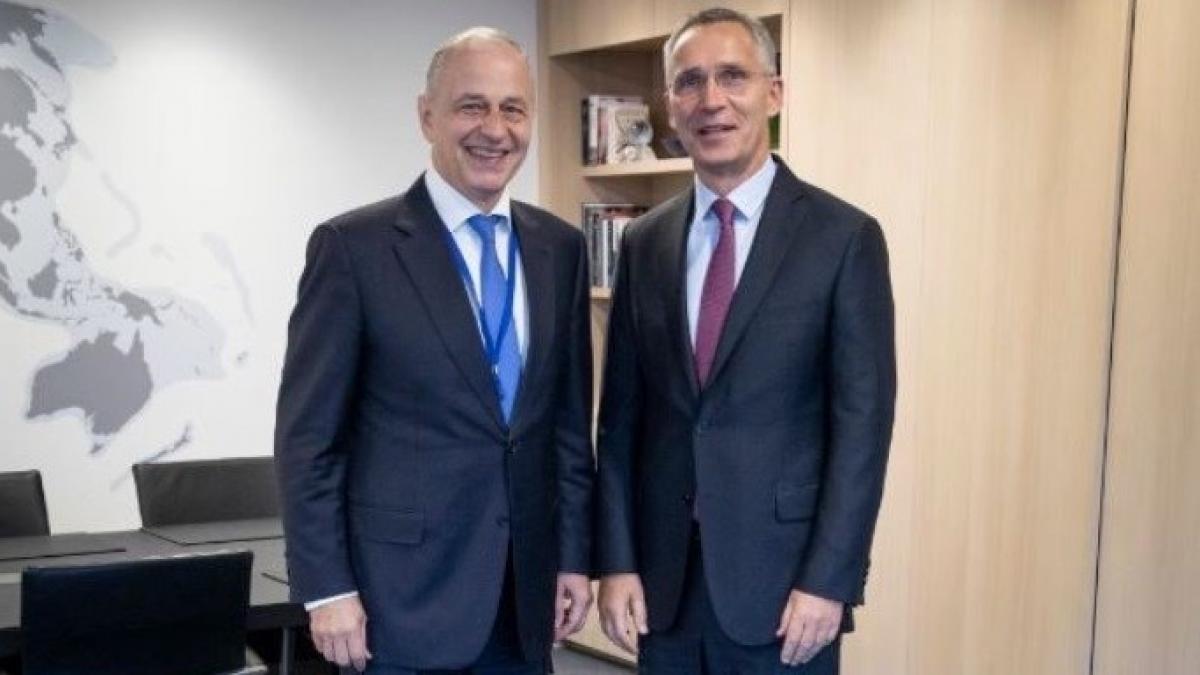 secretarul general al nato jens stoltenberg dupa ce mircea geoana a preluat functia numarul 2 in