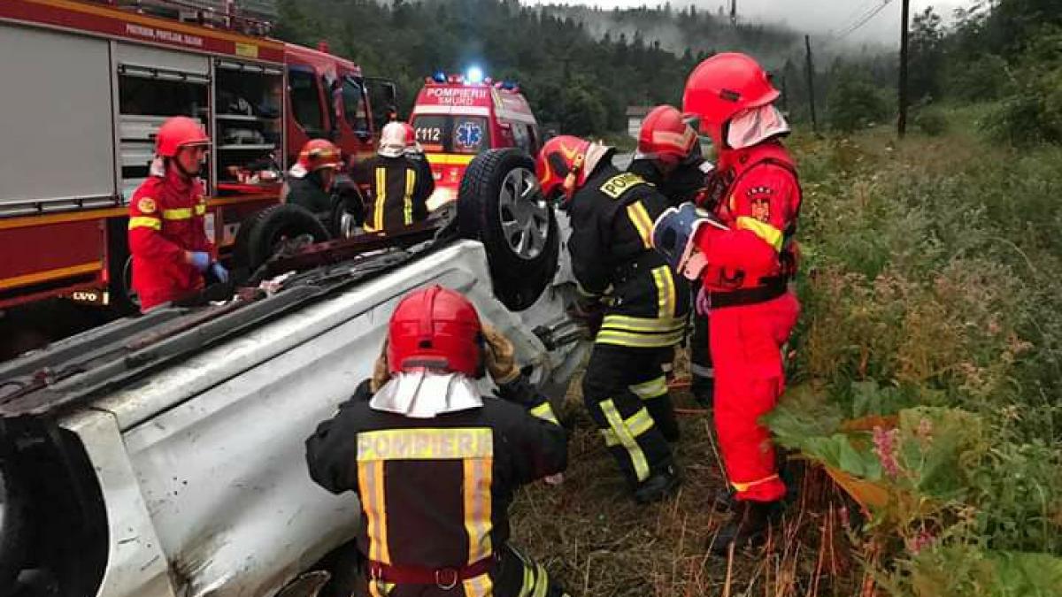 Mașină SPP implicată într-un accident mortal
