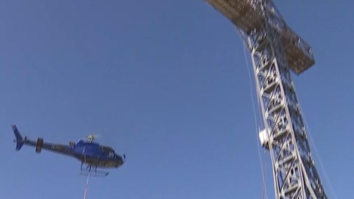 cum arata cel mai spectaculos santier al romaniei crucea de pe caraiman a intrat in reparatii video