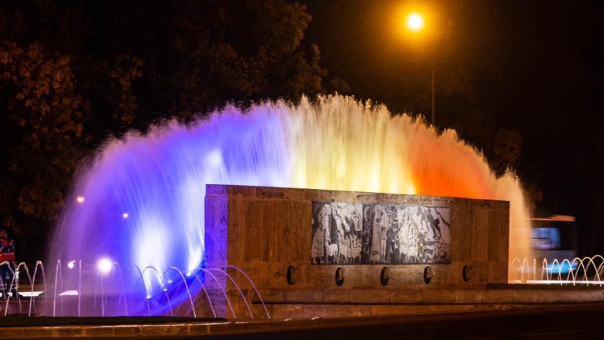 fantana miorita este redeschisa in urma finalizarii lucrarilor ample de reabilitare