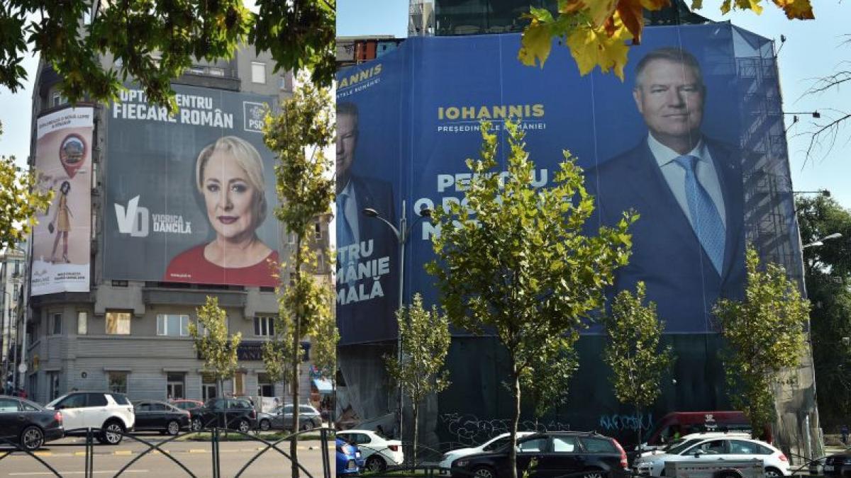 prezidentiale 2019 cati bani au cheltuit partidele pentru bannerele uriase cu iohannis dancila
