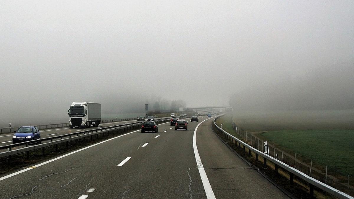 pericol urias de accidente 28 judete sunt sub cod galben de ceata